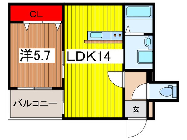 ホワイトキャッスルの物件間取画像